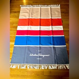 Salvatore Ferragamo throw blanket